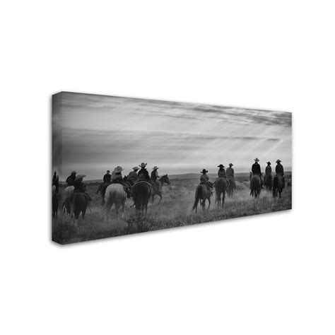 Union Rustic Leeth 'Riding Out' Photographic Print on Wrapped Canvas ...