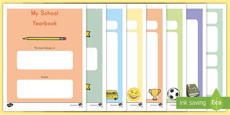 School Yearbook Worksheet | Teaching Resource | Twinkl USA