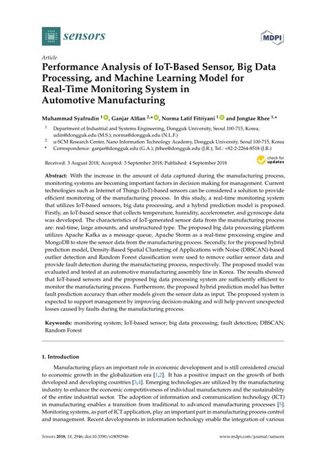 Image result for Machine Learning Sensor Data