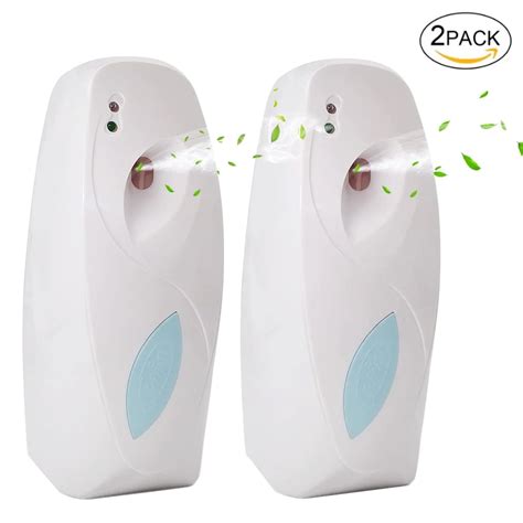 OhhGo 2 Pack Auto Air Freshener Dispenser, Timed Fragrance Machine ...