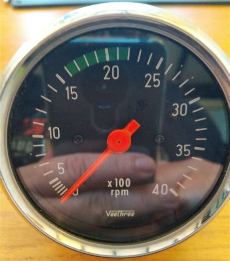 Humvee Tachometer Military - 85mm 0-4000 RPM Gauge In Green, Black Or ...