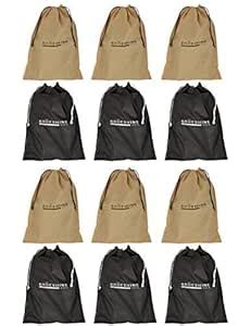 Shoeshine Shoe Bag (Set of 12 Bags) Shoe Storage Bags Travel Shoe Cover ...