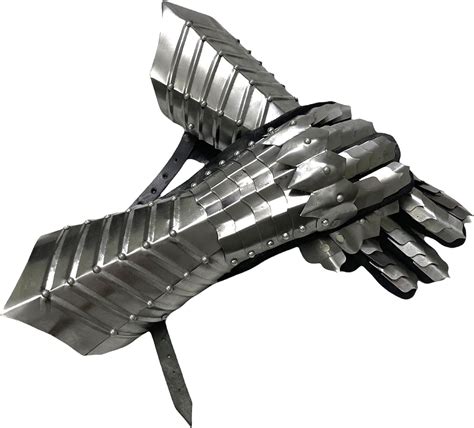 Esra Arts-Handcrafted Medieval Gauntlet Steel Gloves India | Ubuy