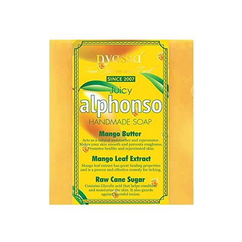 Buy Nyassa Alphonso Handmade Sugar Soap with a subtle delectable ...