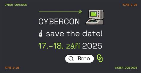 CyberCon Brno 2025, Brno, Ceská Republika, 17 September to 18 September ...