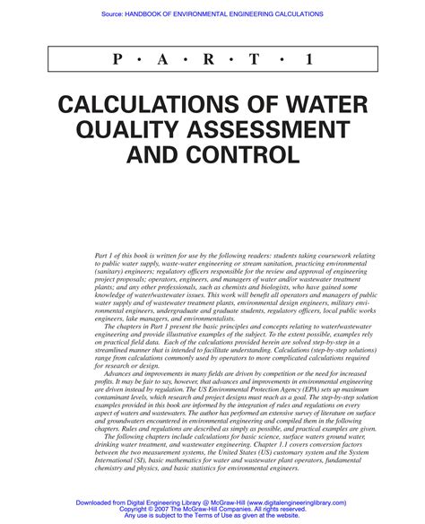 Environmental Engineering Formulas 的图像结果