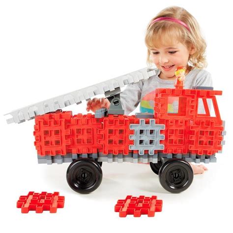 Buy Little Tikes Waffle Blocks Vehicle Fire Truck, Toys for Kids ...