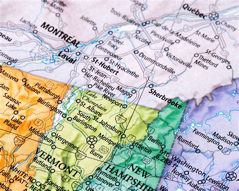 Map Of Canada Us Border