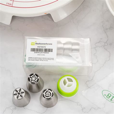 Restaurantware Pastry Tek Russian Piping Tips Set, India | Ubuy