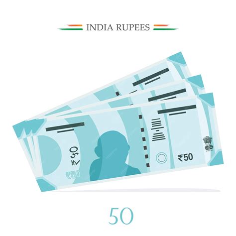 Premium Vector | India Currency 50 Note Rupees Indian Currency with ...