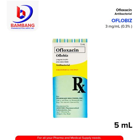 Ofloxacin Otic Solution 0.3