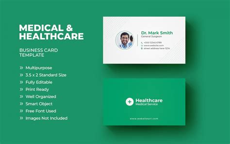 Doctor business card mockup Vectors - Download Free High-Quality ...