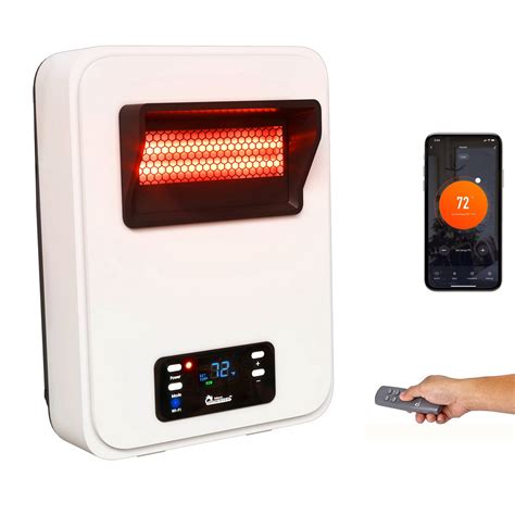 Dr. Infrared Heater, 1500-Watt Electric Space Heater, Freestanding or ...