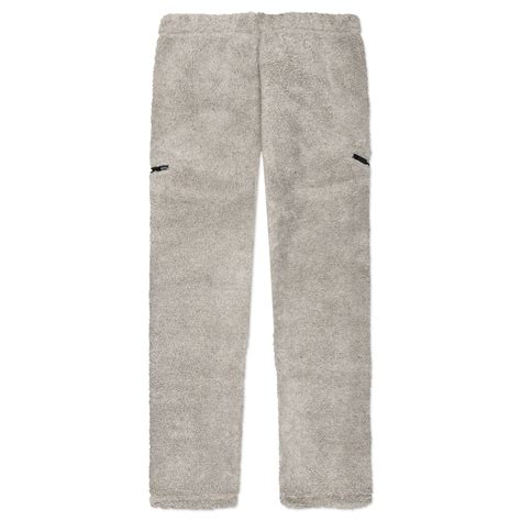 Essentials Relaxed Polar Fleece Pant - Dark Oatmeal - Feature