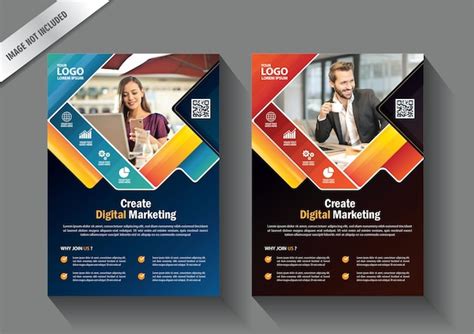 Modèle d'entreprise de brochure de dépliant avec une nouvelle idée ...