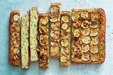 Healthy zucchini slice recipe