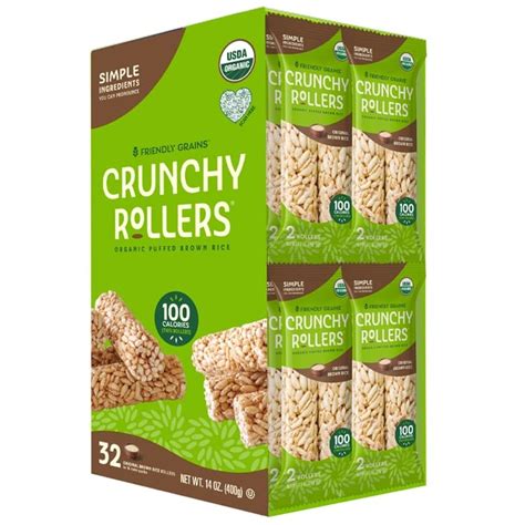 Buy Friendly Grains - Crunchy Rollers - Rice Snacks, Cri Puffed Rice ...