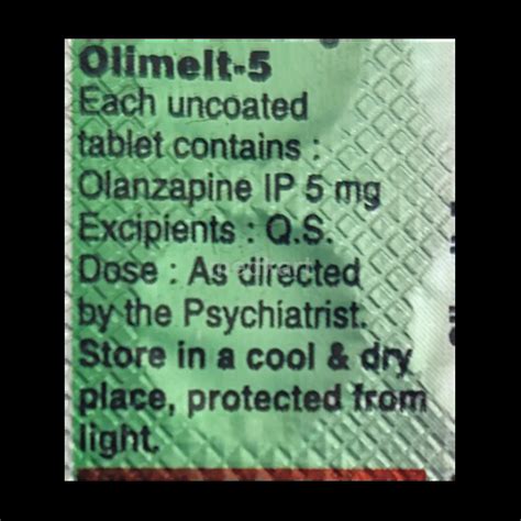 OLIMELT 5MG TABLET 10'S Price, Uses, Side Effects & Substitutes | Medkart