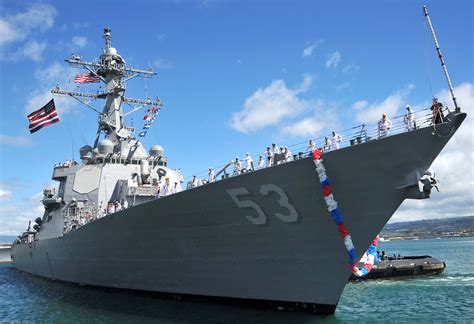 USS John Paul Jones DDG-53 Arleigh Burke class Destroyer US Navy