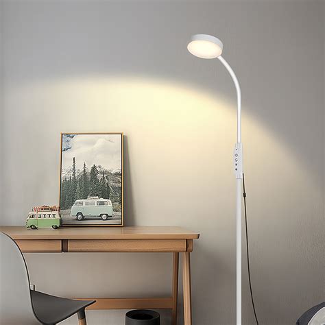 LED Reading Floor Lamp with Adjustable Color Modes – Dazuma
