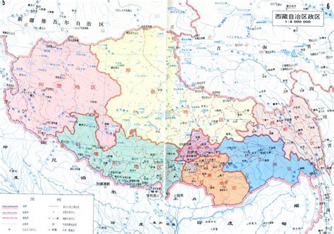 西藏基本概况---西藏地图 -- 中国发展门户网