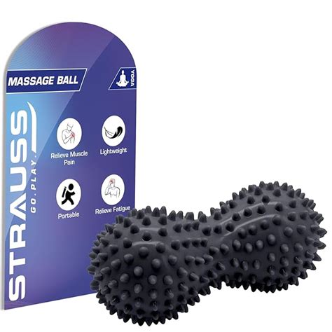 STRAUSS Peanut Shape Massage Ball | Trigger Point Release, Myofascial ...