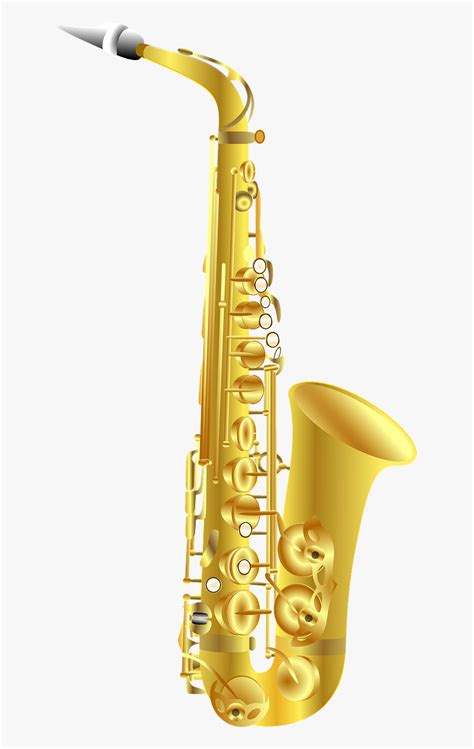 Saxophone Clip Art, HD Png Download - kindpng