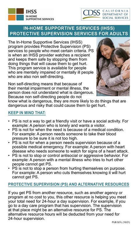 PUB 521L - In-Home Supportive Services Protective Supervision Services ...