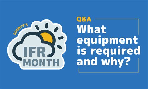What is IFR required equipment?