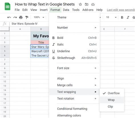 How to Wrap Text in Google Sheets - OfficeBeginner