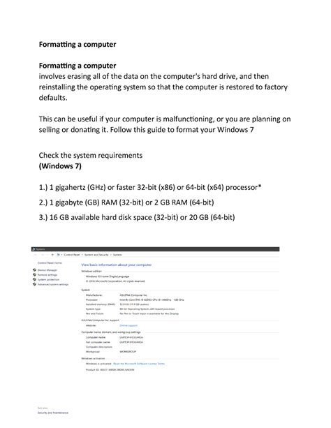 Image result for Computer Formatting