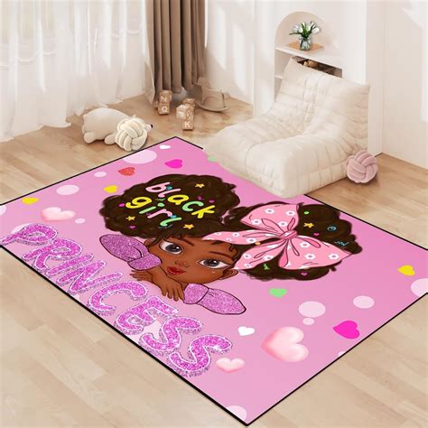 Amazon.com: African American Rugs for Girls Room Black Girls Room Decor ...