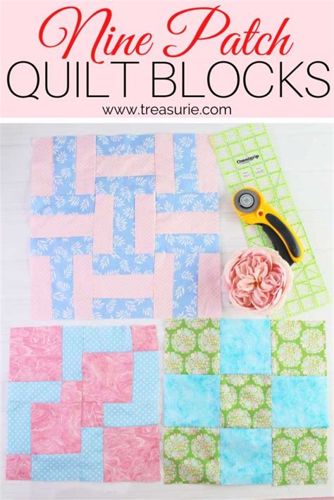 Image result for Nine Patch Quilt Block Patterns