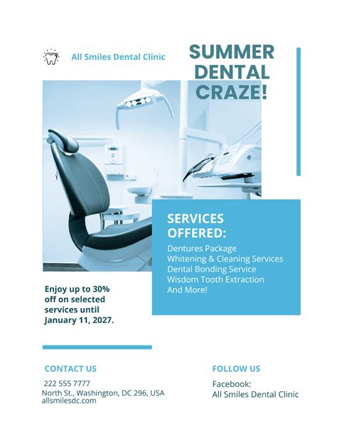 Dental Office Opening Flyer 10 Dental Flyer Templates For Dentist
