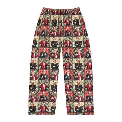 Trump Pajama Pants for Men, Mens Christmas Pajama Pants, Mens ...