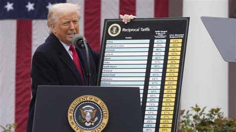 Here's how Trump evaluated tariff rates for each country: The formula ...