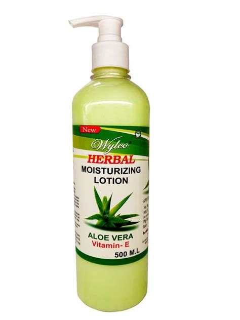 Buy Wylco Aloe Vera Herbal Moisturizing Lotion with Vitamin E | Non ...