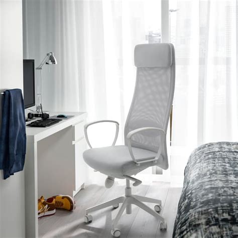 MARKUS office chair, Vissle light grey, Medium - IKEA