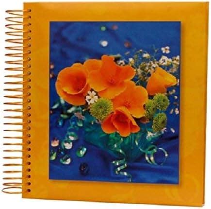NATRAJ Leo Photo Album 48 Photos - 4"x 6" Flower Cover Slide-in Pack ...