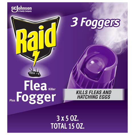 Raid Flea Killer Plus Fogger, 15 Ounce – Walmart Inventory Checker ...