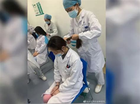 Coronavirus: Nurses In China Are Cutting Their Hair. Here's Why