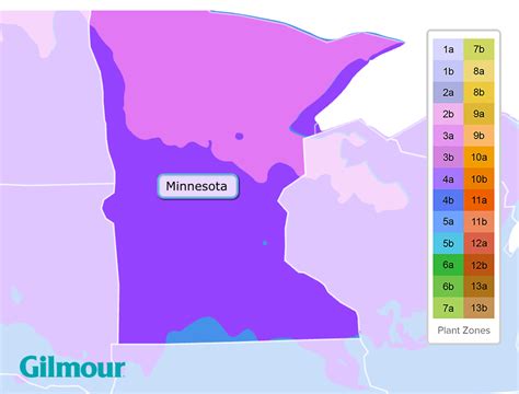 Minnesota Planting Zones - Growing Zone Map | Gilmour