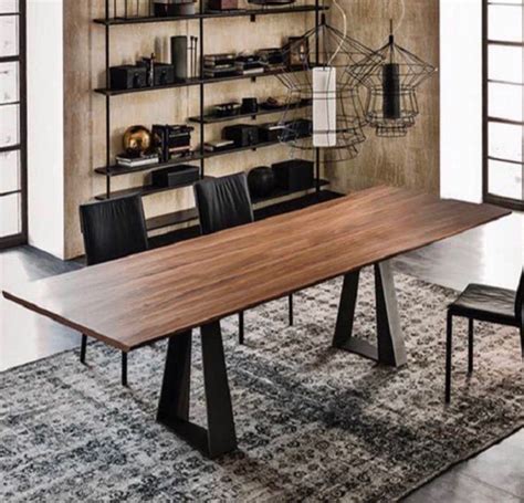 FONTANA Modern Solid Wood Dining/Office Table – Radical Homes