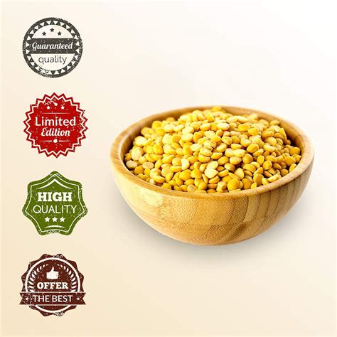 Buy Split Yellow Chickpea Lentils - Split Desi Chickpeas - Indian Chana ...