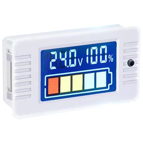AUTENS Multifunction Battery Monitor SOC Meter Color LCD: Five Cell ...