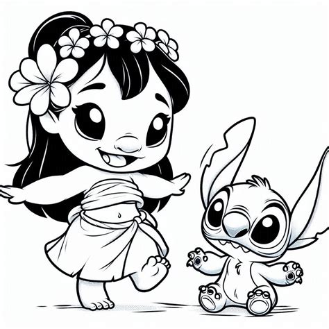 53 best lilo and stitch coloring pages – Artofit