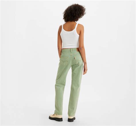 501® ‘90s Women's Colored Denim Jeans - Green | Levi's® US