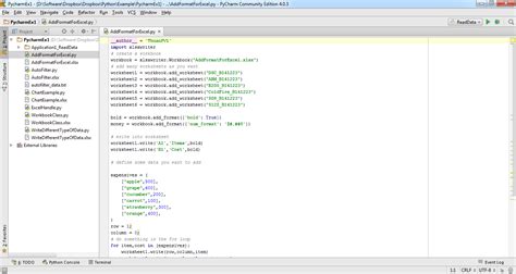 Python IDE 的图像结果