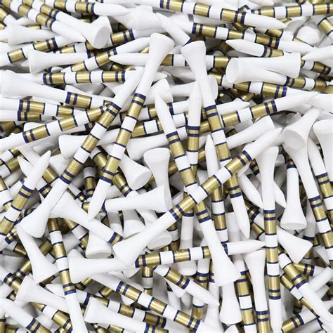 FINGER TEN Golf Tees Wood 3 1/4 2 3/4 Inch Wooden Bamboo 50/120 Count ...