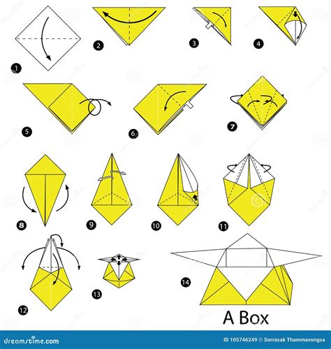 Image result for Paper Box Step by Step